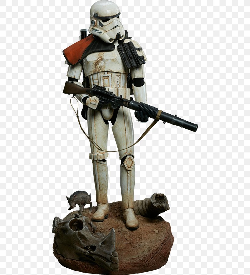 Stormtrooper Anakin Skywalker Star Wars Sideshow Collectibles Sandtrooper, PNG, 480x902px, Stormtrooper, Anakin Skywalker, Collectable, Droid, Figurine Download Free