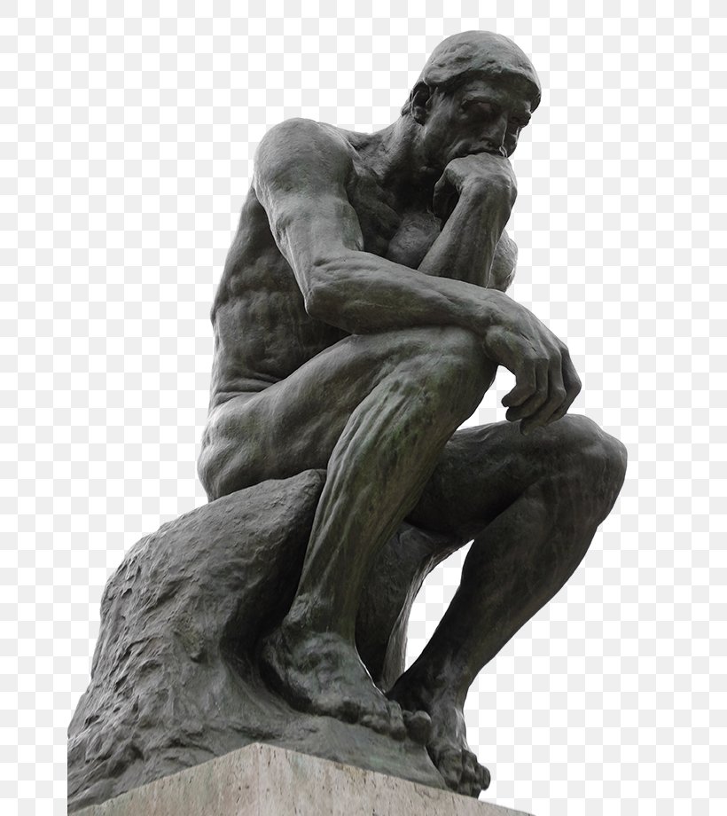 The Thinker Daily Wisdom: 365 Best Motivational Quotes, Inspirational Quotes, Ancient Sayings And Proverbs To Make You Think Thought Quotation, PNG, 667x920px, Thinker, Auguste Rodin, Black And White, Book, Bronze Download Free