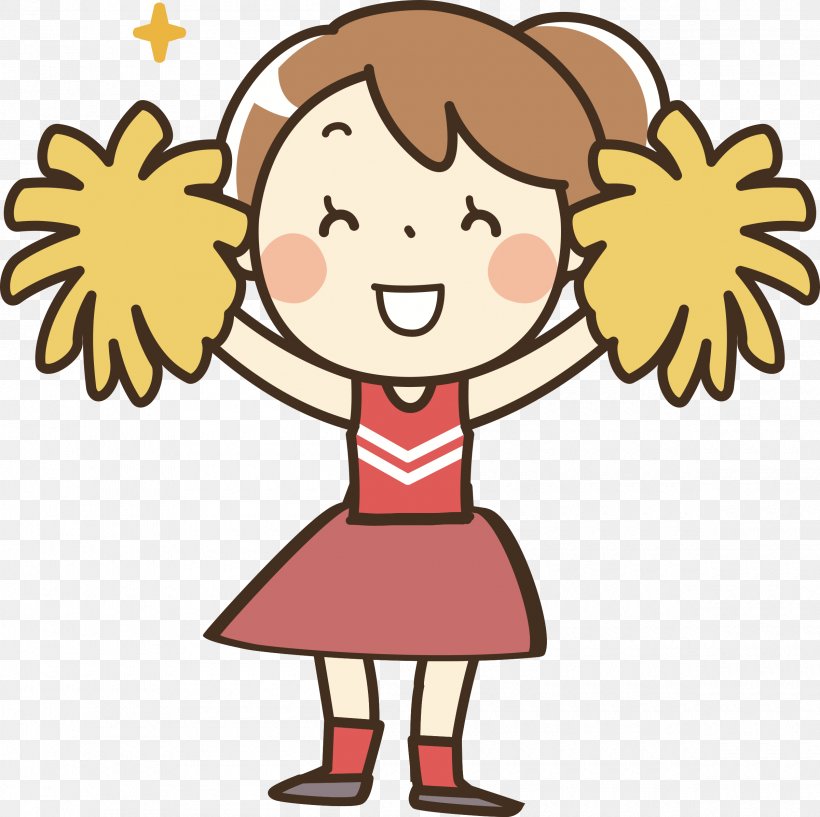 Cheerleading Uniforms Cartoon Clip Art, PNG, 2400x2392px, Watercolor, Cartoon, Flower, Frame, Heart Download Free