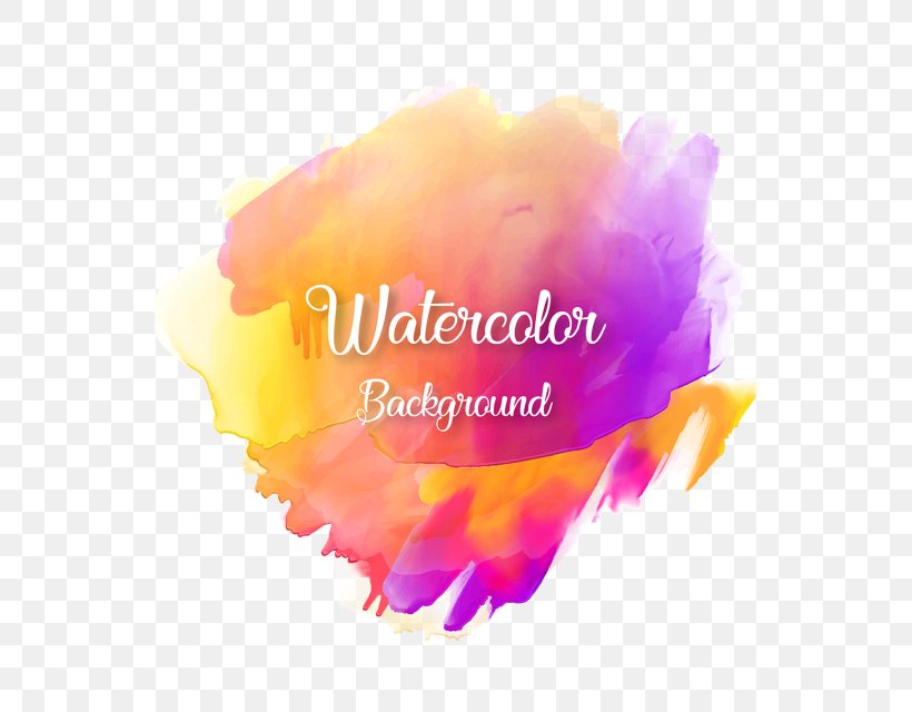 Desktop Wallpaper Vector Graphics Image Illustration, PNG, 640x640px, Watercolor Painting, Flower, Magenta, Orange, Petal Download Free