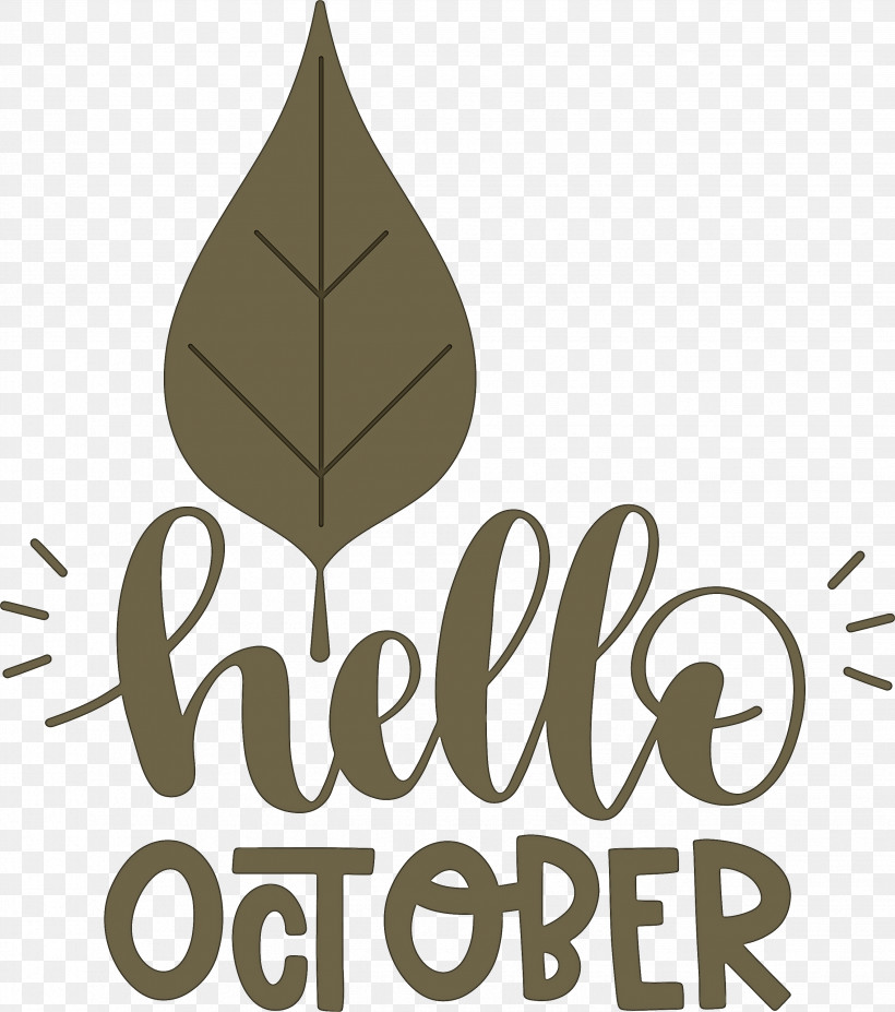 Hello October October, PNG, 2651x2999px, Hello October, Biology, Leaf, Logo, Meter Download Free