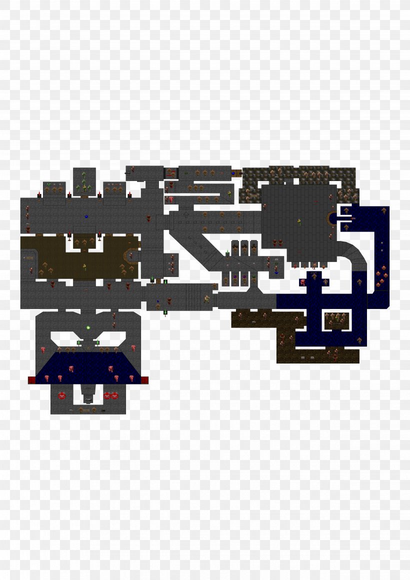Doom II IBM PC Compatible Level Map, PNG, 4958x7017px, Doom Ii, Doom, Electronic Component, Electronics, Electronics Accessory Download Free
