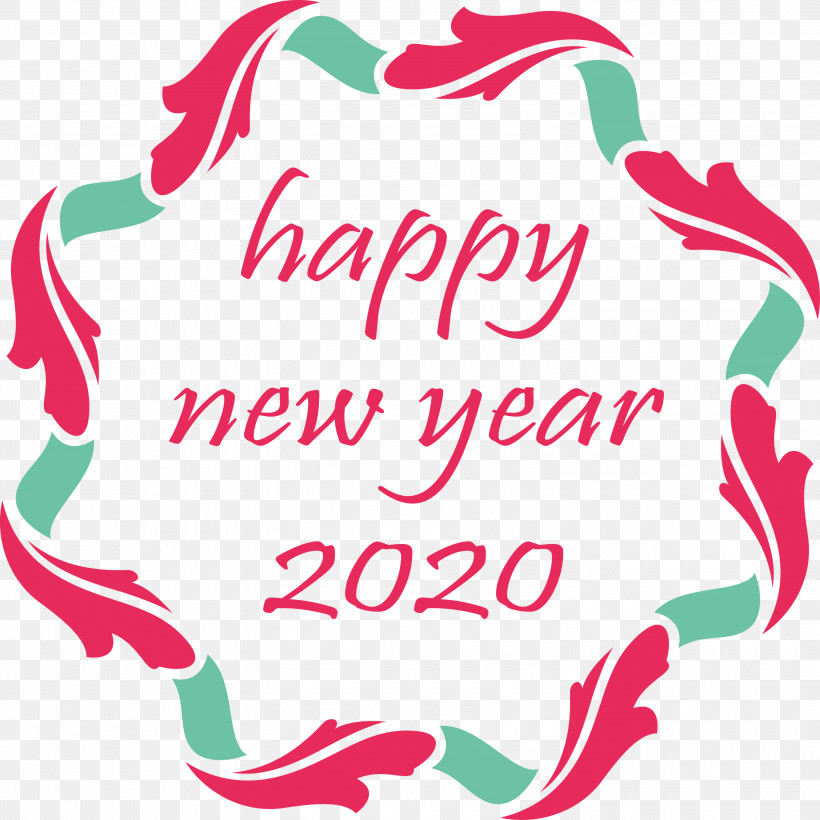 Happy New Year 2020 New Years 2020 2020, PNG, 3000x3000px, 2020, Happy New Year 2020, Label, Logo, New Years 2020 Download Free