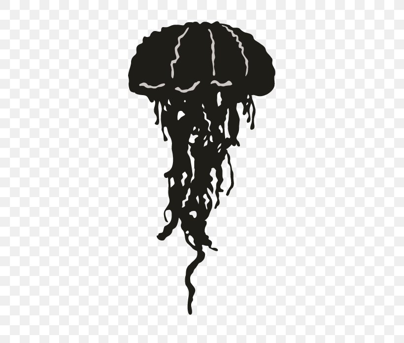 Jellyfish Silhouette Animal Clip Art, PNG, 696x696px, Jellyfish, Animal, Aquatic Animal, Art, Black Download Free