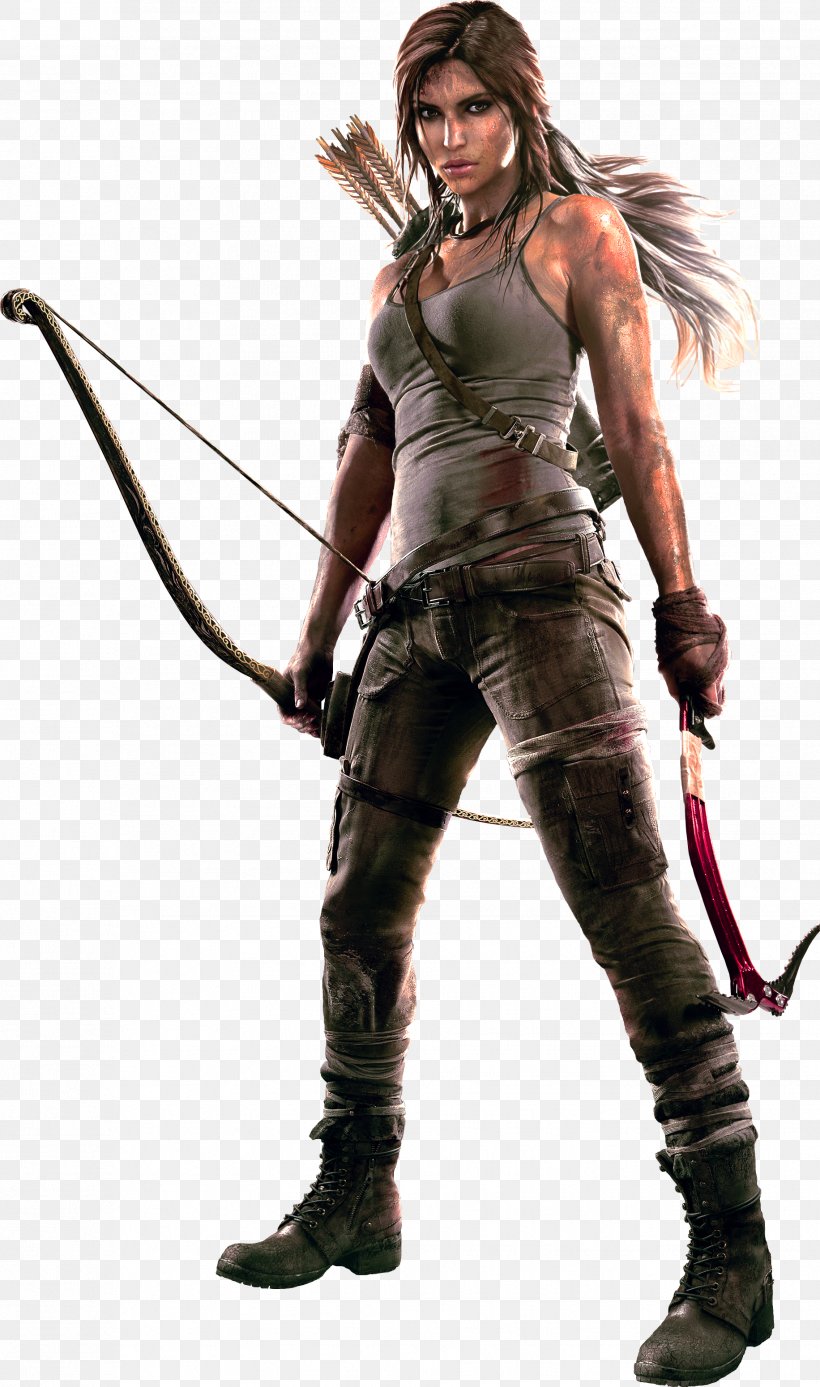 Rise Of The Tomb Raider Tomb Raider III Lara Croft: Tomb Raider, PNG, 1832x3100px, Tomb Raider, Action Figure, Bowyer, Character, Cold Weapon Download Free