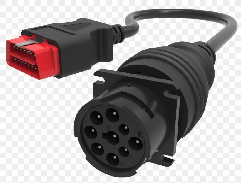 Adapter Electrical Connector SAE J1939 On-board Diagnostics Pinout, PNG, 876x667px, Adapter, Ac Power Plugs And Sockets, Cable, Cable Harness, Dsubminiature Download Free