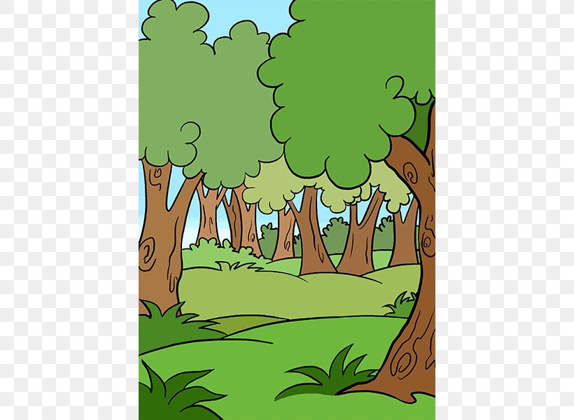 Drawing Cartoon Watercolor Painting Forest, PNG, 678x600px, Drawing, Art, Beginners, Cartoon, Colored Pencil Download Free