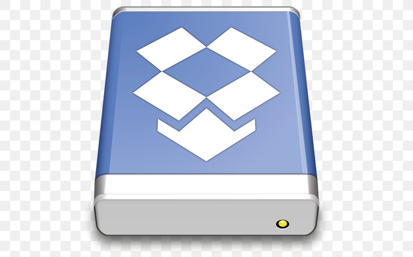 Dropbox Google Drive File Hosting Service MacOS, PNG, 512x512px, Dropbox, Area, Backup, Blue, Brand Download Free