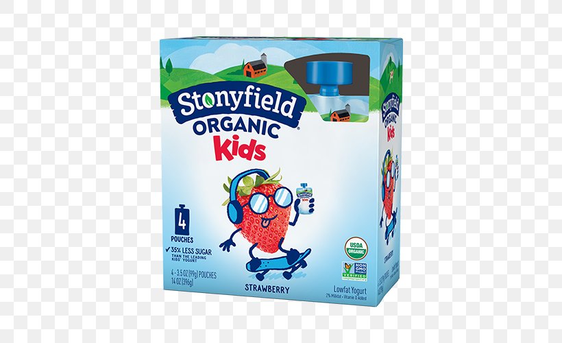 Organic Food Milk Stonyfield Farm, Inc. Frozen Yogurt Yoghurt, PNG, 500x500px, Organic Food, Flavor, Food, Frozen Yogurt, Greek Yogurt Download Free