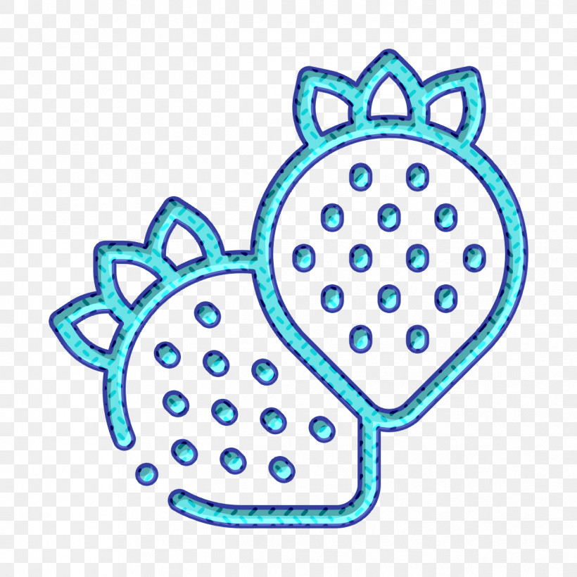 Summer Food And Drinks Icon Strawberry Icon Fruit Icon, PNG, 1244x1244px, Summer Food And Drinks Icon, Fruit Icon, Geometry, Leaf, Line Download Free