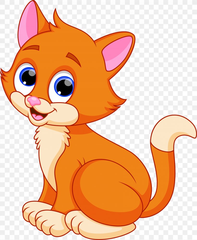 Cat Kitten Cartoon, PNG, 6593x8051px, Cat, Animation, Carnivoran