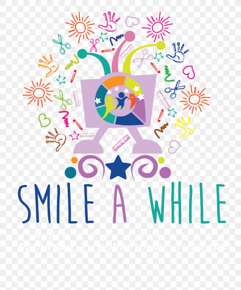 Occupational Therapy Smile Graphic Design Clip Art, PNG, 872x1052px, Occupational Therapy, Area, Artwork, Brand, Child Download Free