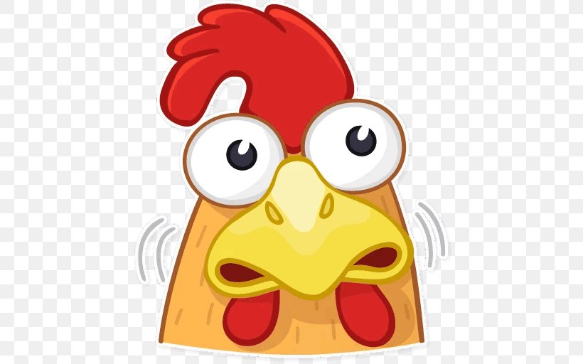 Rooster Sticker Telegram Galliformes Chicken, PNG, 512x512px, Rooster, Beak, Bird, Chicken, Cocktail Download Free