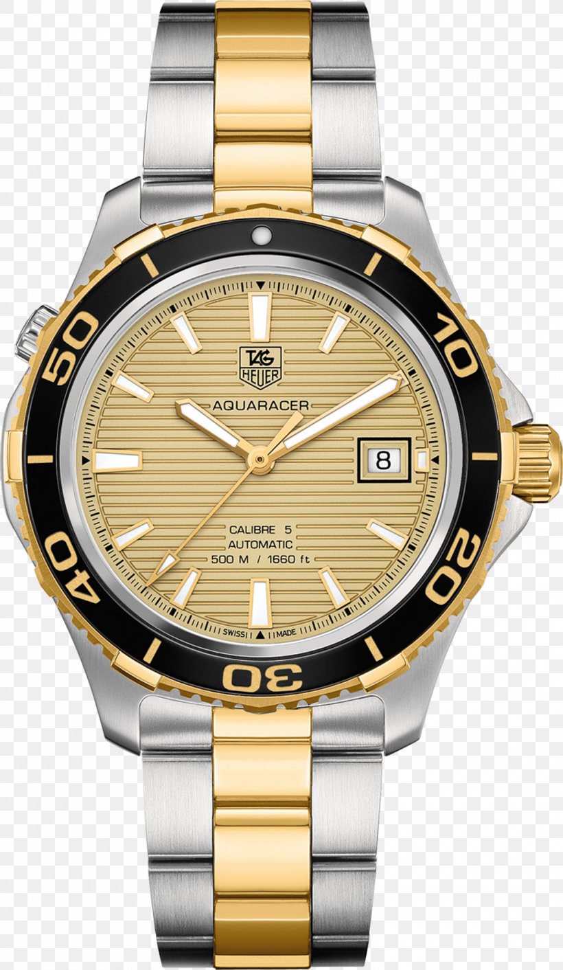 TAG Heuer Aquaracer Automatic Watch Chronograph, PNG, 1000x1722px, Tag Heuer Aquaracer, Automatic Watch, Brand, Chronograph, Colored Gold Download Free