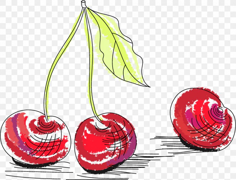 Drawing Vecteur Computer File, PNG, 914x696px, Drawing, Cherry, Designer, Flowering Plant, Food Download Free