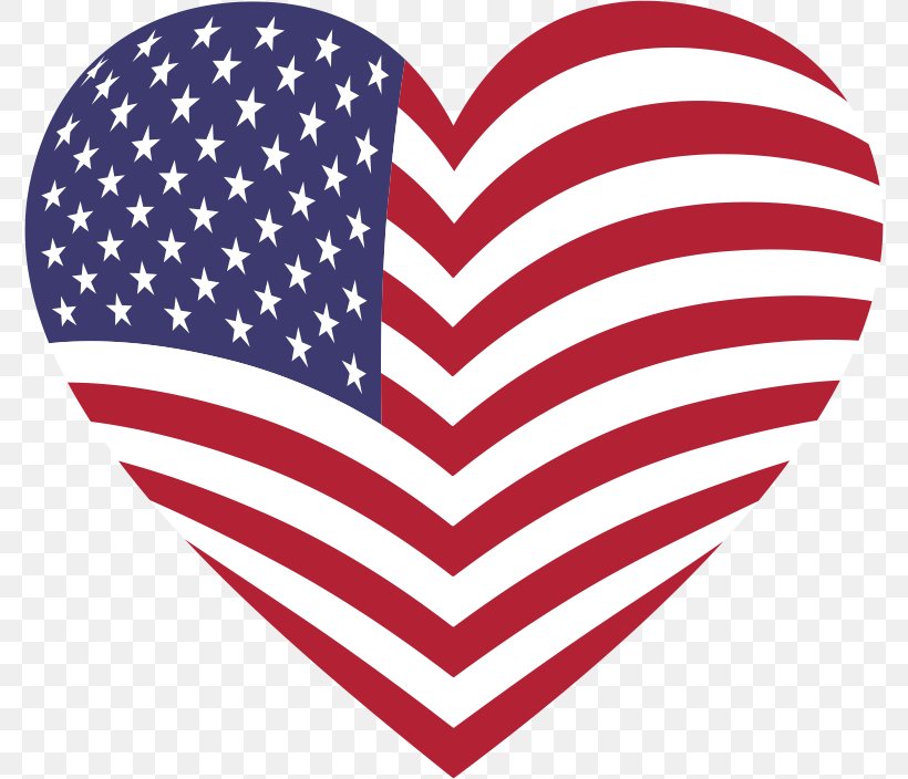 Flag Of The United States Clip Art, PNG, 776x704px, Watercolor, Cartoon, Flower, Frame, Heart Download Free