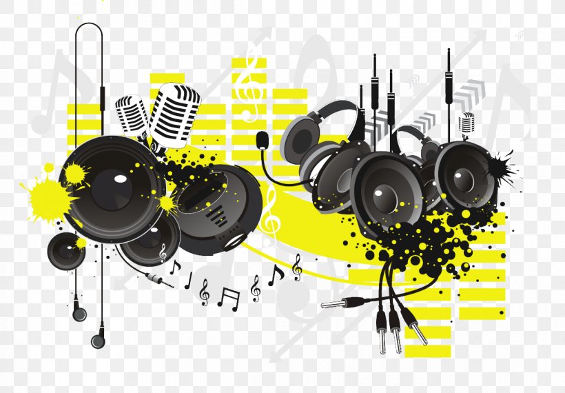 Microphone Headphones Sound Audio, PNG, 1194x831px, Watercolor, Cartoon, Flower, Frame, Heart Download Free