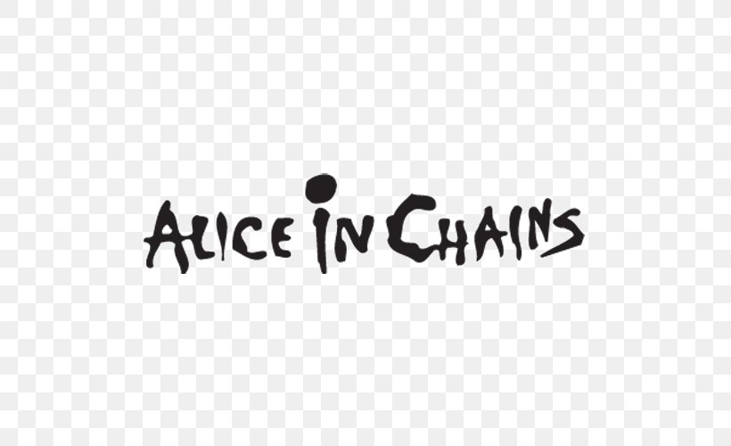 Alice In Chains Logo Would? Black Gives Way To Blue, PNG, 500x500px, Alice In Chains, Area, Black, Black And White, Black Gives Way To Blue Download Free