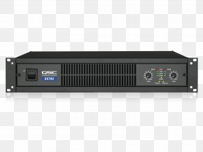 Audio Power Amplifier QSC Audio Products QSC 230V 8-Ohm Power Amplifier ISA750 -230 PNG