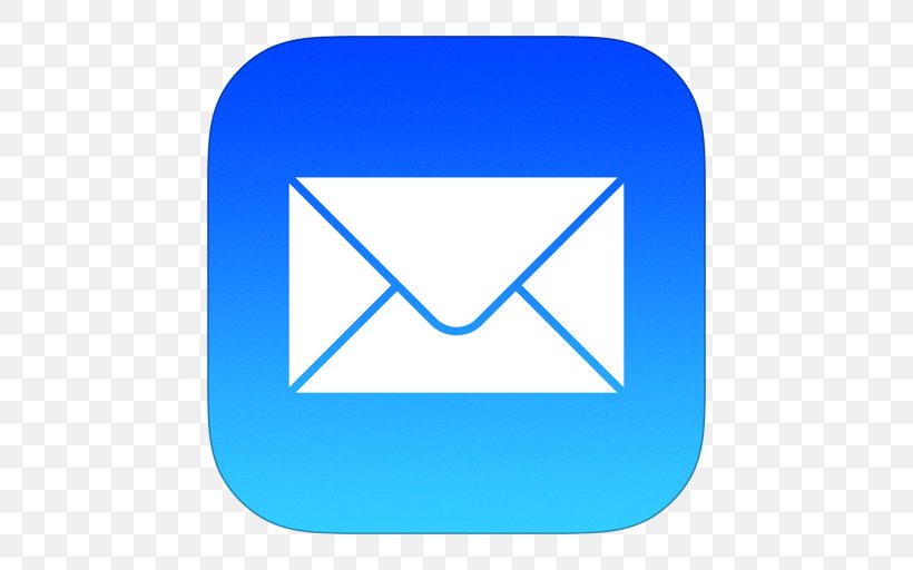 IPhone Email Outlook.com, PNG, 512x512px, Iphone, Area, Blue, Electric Blue, Email Download Free