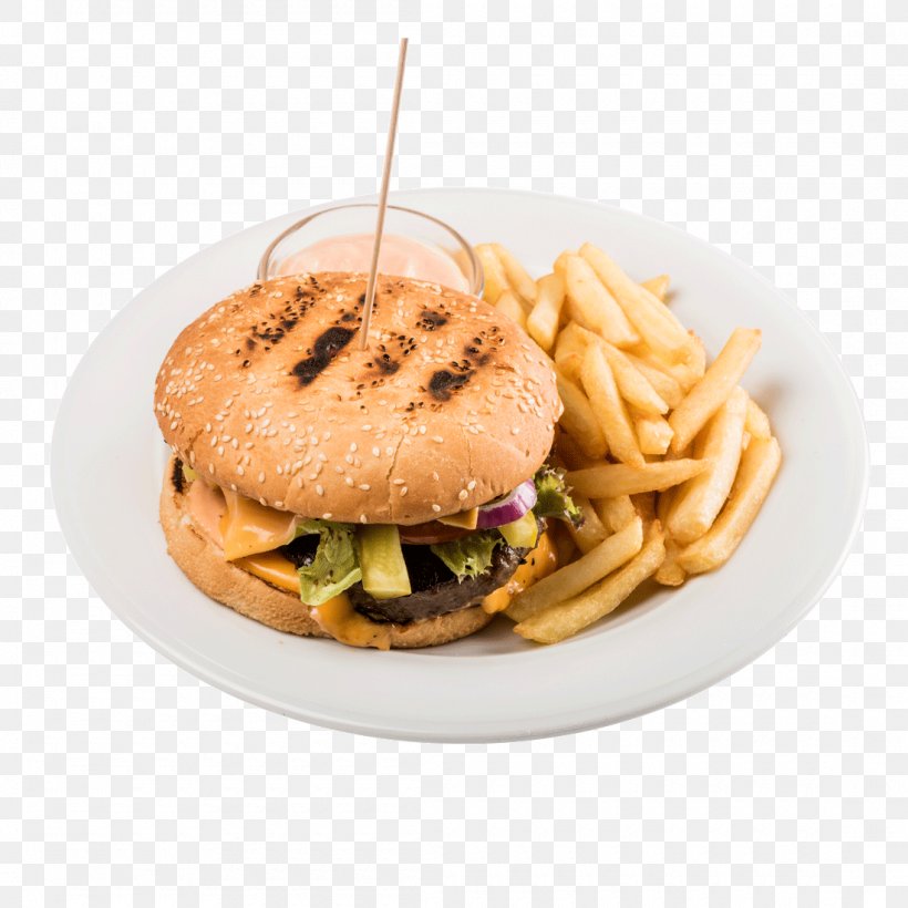 French Fries Cheeseburger Hamburger Buffalo Burger Veggie Burger, PNG, 1100x1100px, French Fries, American Food, Barbecue Sauce, Beef, Buffalo Burger Download Free