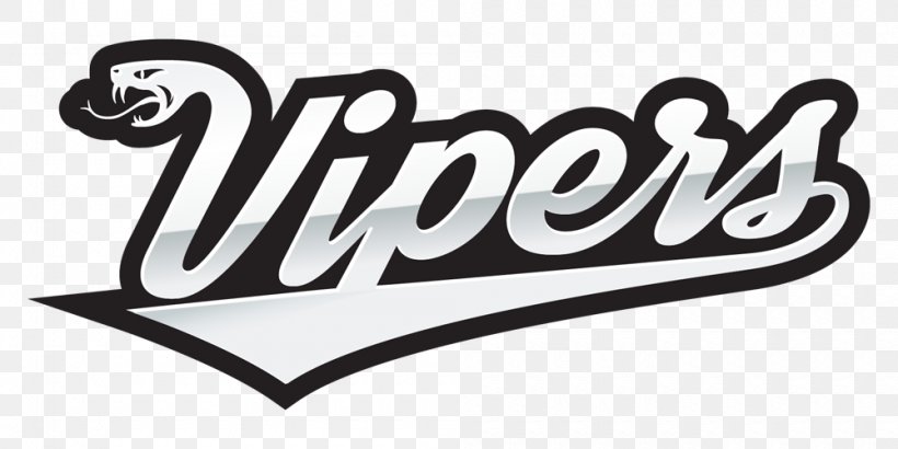 Logo Baseball Vipers Softball Texas, PNG, 1000x500px, Logo, Baseball, Black And White, Brand, Coach Download Free