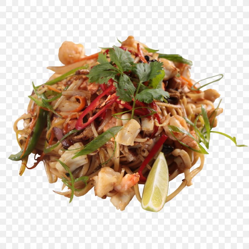 Pad Thai Karedok Thai Cuisine Vegetarian Cuisine Chinese Cuisine, PNG, 1000x1000px, Pad Thai, Asian Food, Cellophane, Cellophane Noodles, Chinese Cuisine Download Free