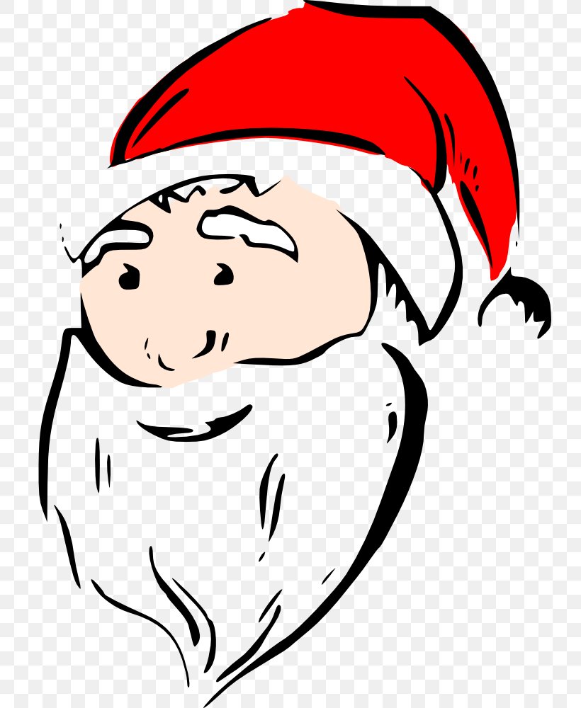 Santa Claus Cartoon Clip Art, PNG, 737x1000px, Watercolor, Cartoon, Flower, Frame, Heart Download Free