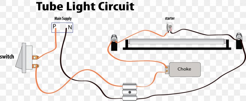 Wiring Diagram Fluorescent Lamp Circuit Diagram Choke ...