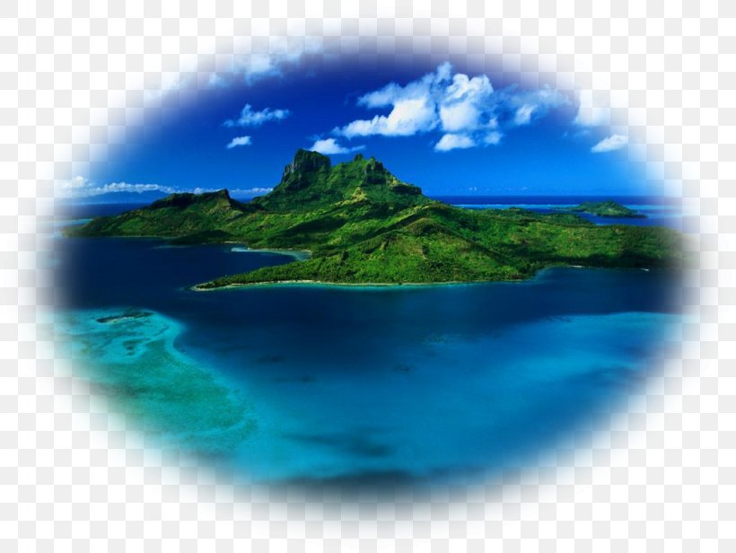 Bora Bora Tahiti Desktop Wallpaper Island, PNG, 1024x770px, Bora Bora, Archipelago, Atmosphere, Computer, Computer Monitors Download Free