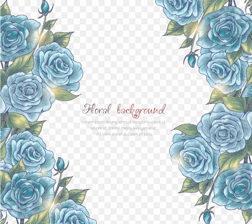 Flower Blue Rose Illustration, PNG, 1024x914px, Flower, Aqua, Artificial Flower, Blue, Blue Rose Download Free