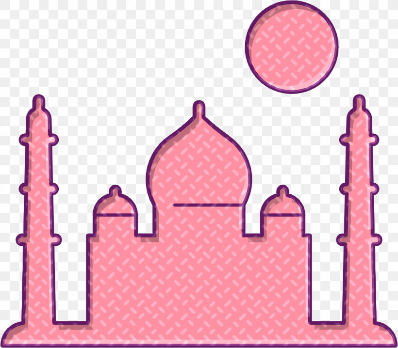 Landscapes Flat Color Icon India Icon Taj Mahal Icon, PNG, 1036x908px, India Icon, Meter, Taj Mahal Icon Download Free
