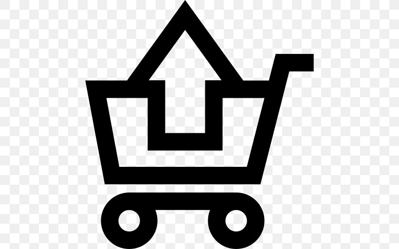 Shopping Cart, PNG, 512x512px, Shopping Cart Software, Area, Black And White, Brand, Button Download Free
