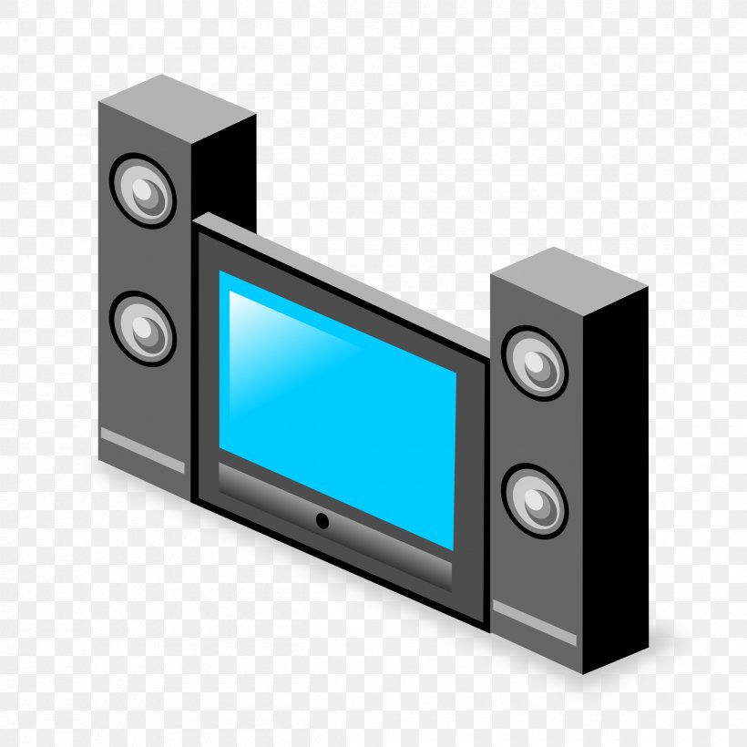Home Theater Systems Clip Art, PNG, 2400x2400px, Home Theater Systems, Cinema, Electronics, Hardware, Home Download Free