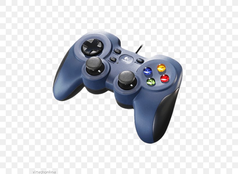 Logitech F310 Game Controllers Video Game Console Accessories Personal Computer, PNG, 600x600px, Logitech F310, All Xbox Accessory, Computer, Computer Component, Electronic Device Download Free