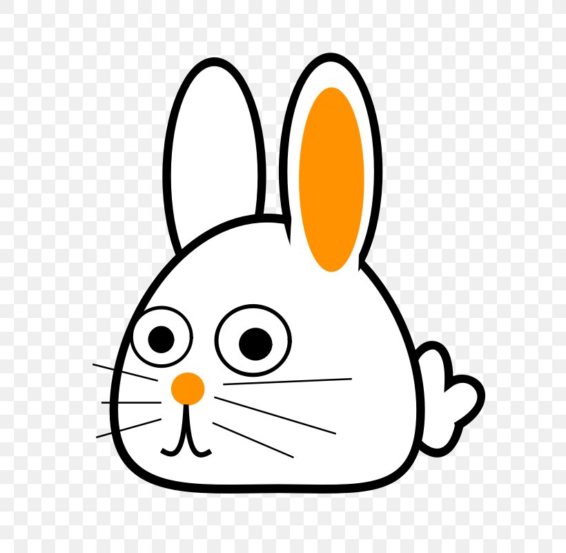 European Rabbit Clip Art, PNG, 800x800px, European Rabbit, Area, Black And White, Cartoon, Cat Download Free
