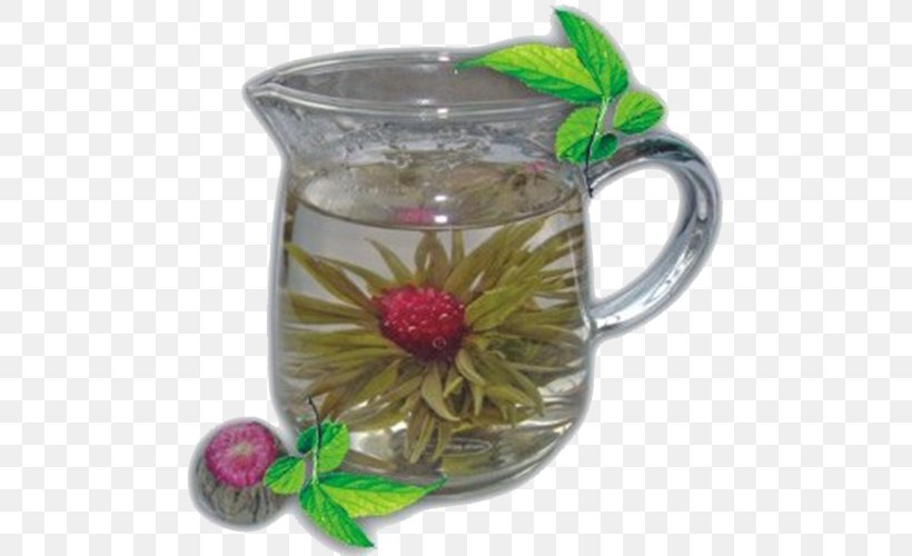 Flowering Tea Tea Plant China's Famous Teas, PNG, 500x500px, Flowering Tea, Artikel, Cup, Drink, Flower Download Free