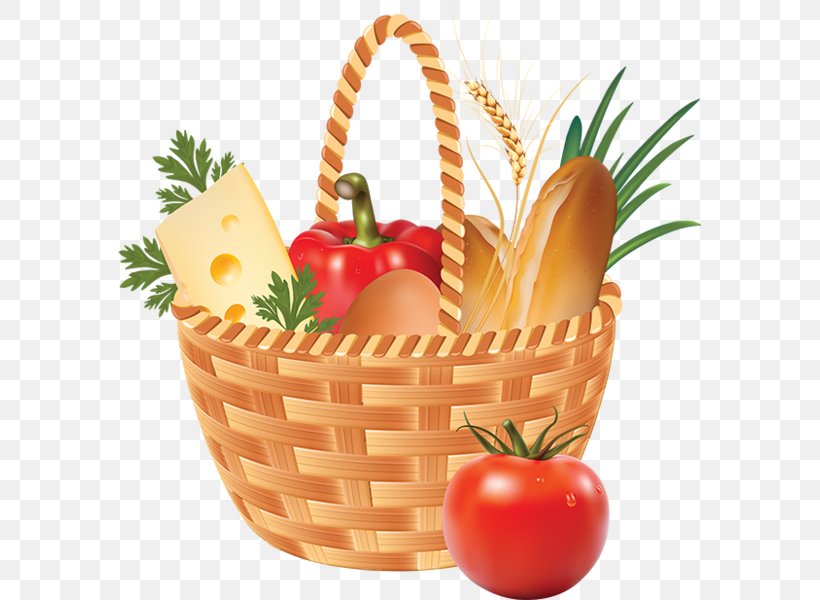 Food Gift Baskets Vector Graphics Clip Art, PNG, 583x600px, Food Gift Baskets, Basket, Food, Food Group, Fruit Download Free