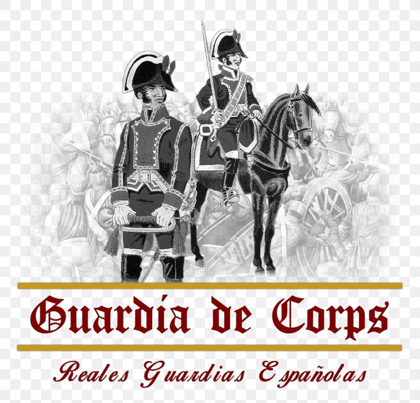 Guardia De Corps Military Regiment Army Officer Spain, PNG, 793x786px, Military, Album Cover, Army Officer, Black And White, Brand Download Free