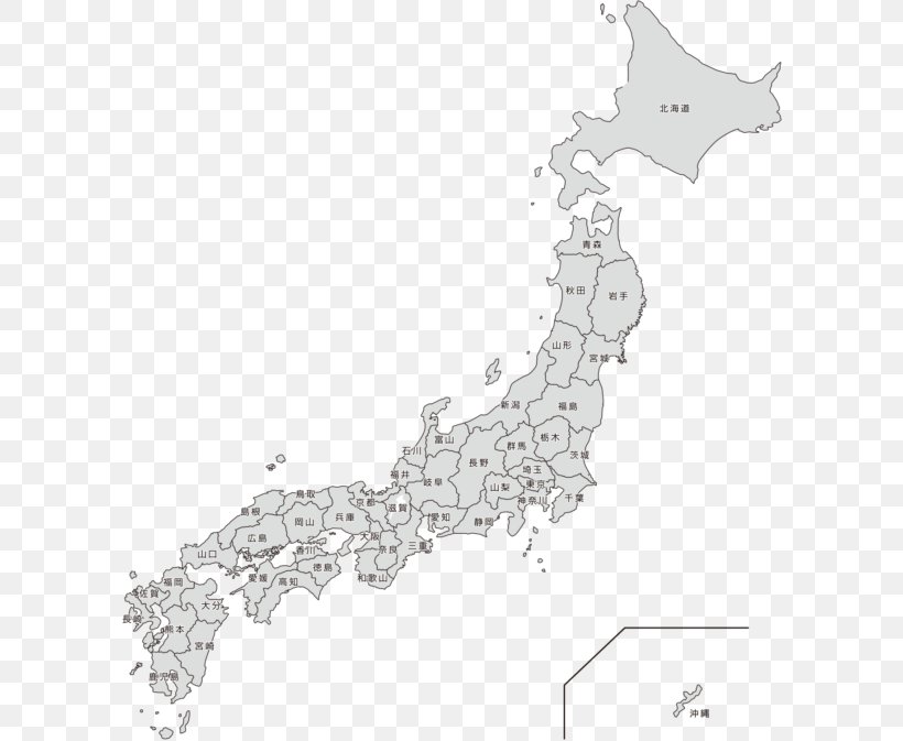 Japan Blank Map Tōkai Region, PNG, 600x673px, Japan, Area, Black And White, Blank Map, Chart Download Free