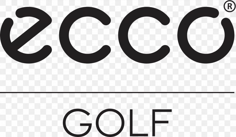 ECCO Logo Brand Golf Shoe, PNG, 2048x1196px, Ecco, Area, Black And White, Brand, Brand Ambassador Download Free
