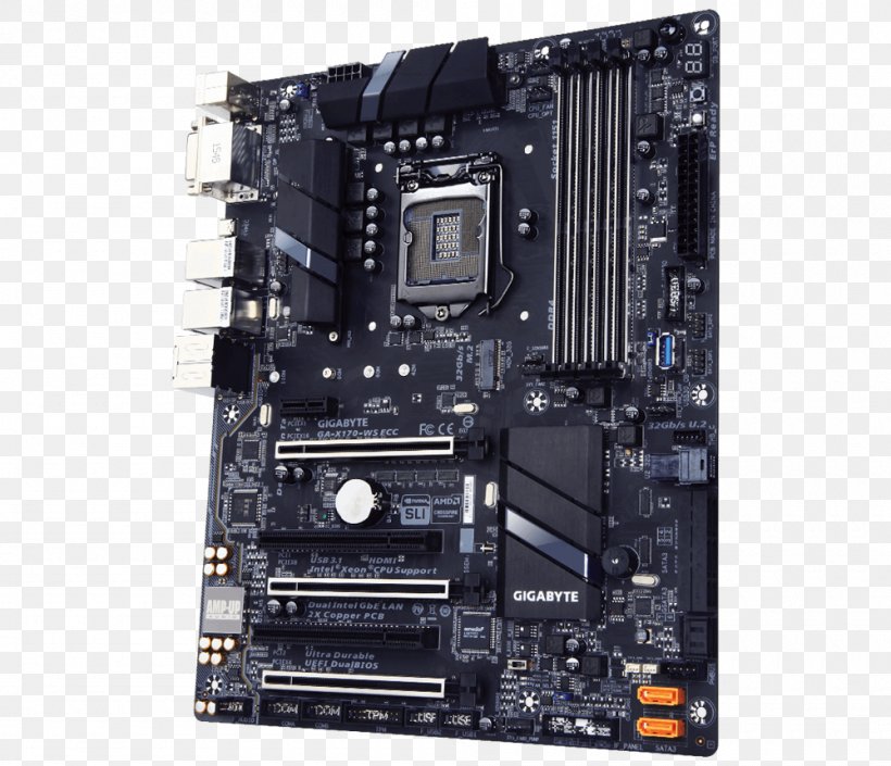 Motherboard Computer Cases & Housings Intel Gigabyte Technology LGA 1151, PNG, 1000x860px, Motherboard, Aorus, Atx, Central Processing Unit, Chipset Download Free