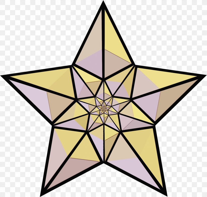 Symmetry Star Triangle, PNG, 1877x1785px, Watercolor, Paint, Star, Symmetry, Triangle Download Free