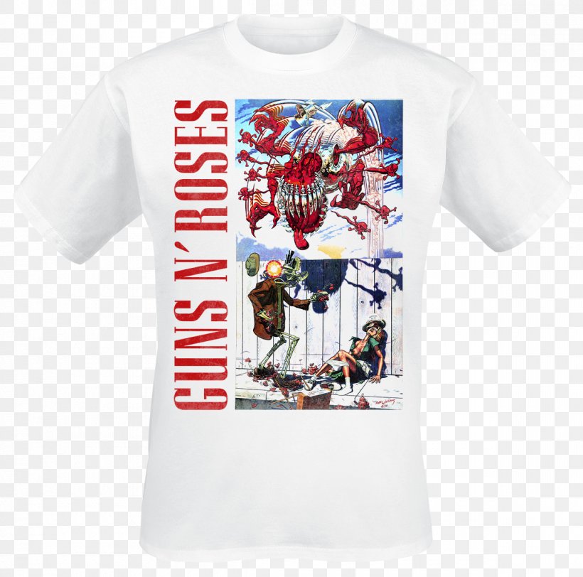 T-shirt Guns N' Roses Hoodie Merchandising, PNG, 1200x1189px, Tshirt, Active Shirt, Bluza, Brand, Clothing Download Free