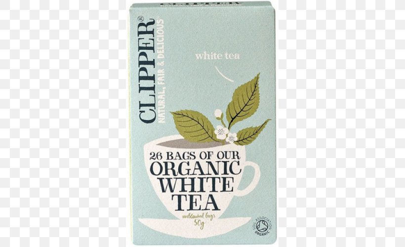 White Tea Organic Food Green Tea Clipper Tea, PNG, 500x500px, White Tea, Camellia Sinensis, Clipper Tea, Drink, Flavor Download Free