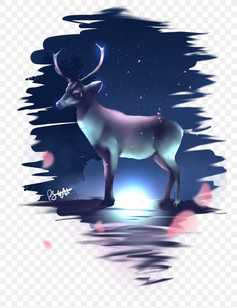 Reindeer Desktop Wallpaper Computer, PNG, 750x1064px, Reindeer, Art, Computer, Deer, Fictional Character Download Free