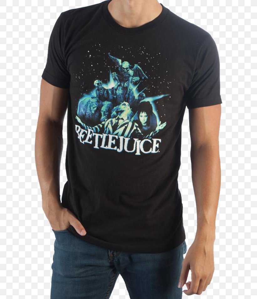 T-shirt Beetlejuice Clothing Hoodie, PNG, 600x952px, Tshirt, Active Shirt, Batman, Beetlejuice, Blue Download Free
