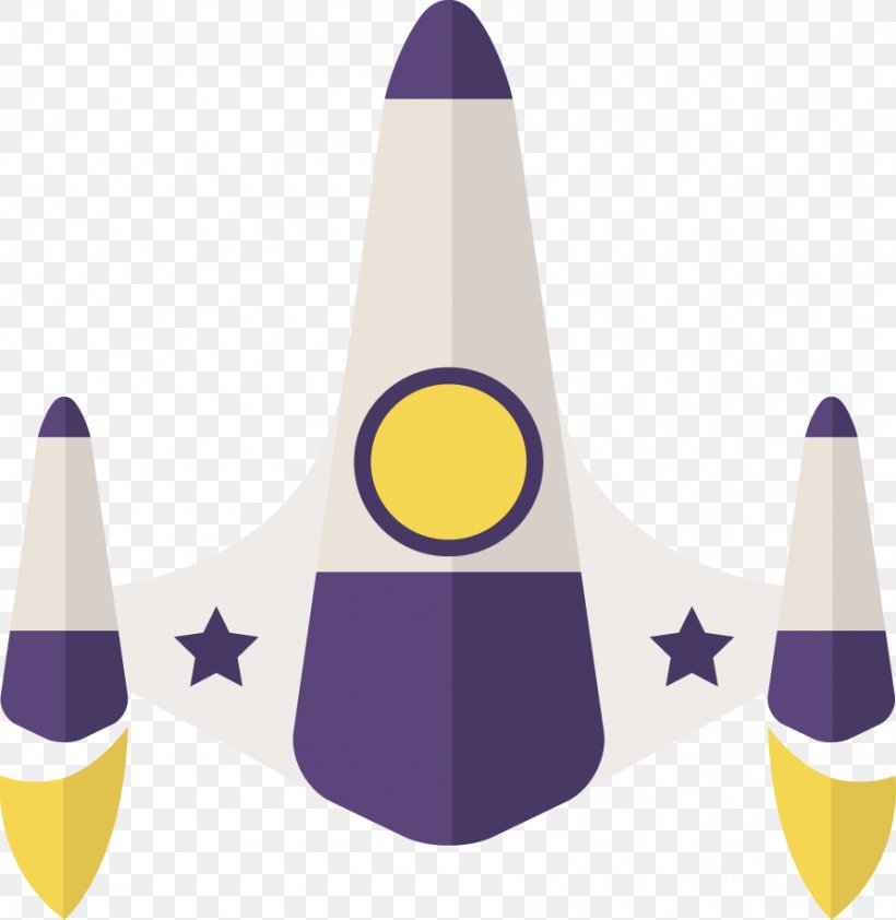 Airplane Rocket Euclidean Vector, PNG, 892x916px, Airplane, Cone, Designer, Outer Space, Purple Download Free