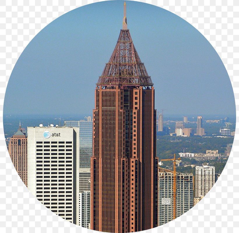 Bank Of America Plaza Skyscraper Bank Of America Tower Building, PNG, 800x800px, Bank Of America Plaza, Atlanta, Bank Of America, Building, City Download Free