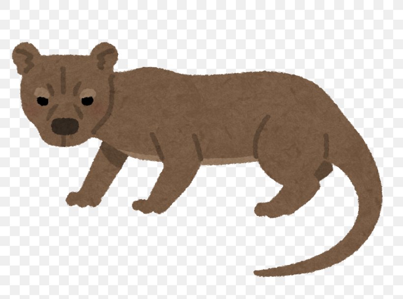 Bear いらすとや Fossa Animal, PNG, 800x608px, Bear, Animal, Animal Figure, Big Cat, Big Cats Download Free